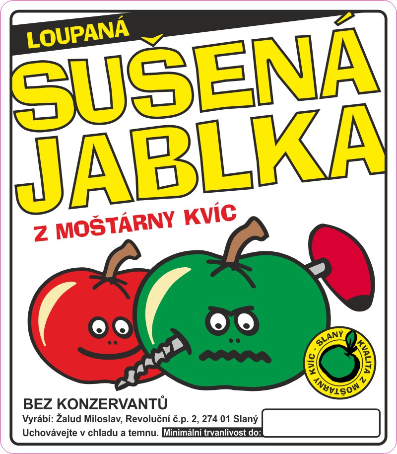 sušena jablka